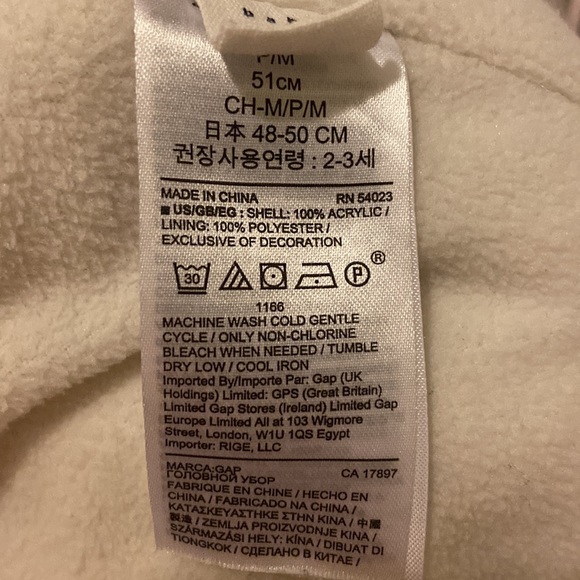 GAP child hat with cat face and ears - Picture 2 of 2